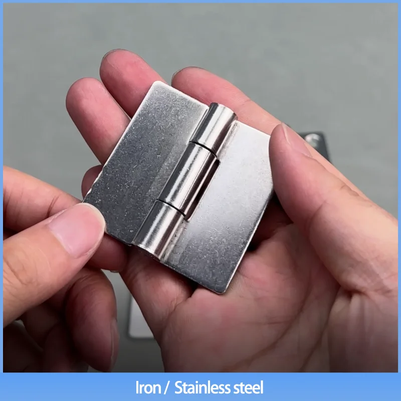 

Набор из 14 штук: Бесшумные складные утолщенные плоские петли из нержавеющей стали 304 или железа для промышленных распределительных шкафов