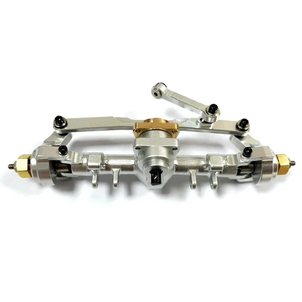 

RCGOFOLLOW, 1 шт., алюминиевый сплав, лучшая стабильность, передняя ось для 1/24 Rc, передняя ось, осевая SCX24, радиоуправляемая автомобильная часть, радиоуправляемая машина