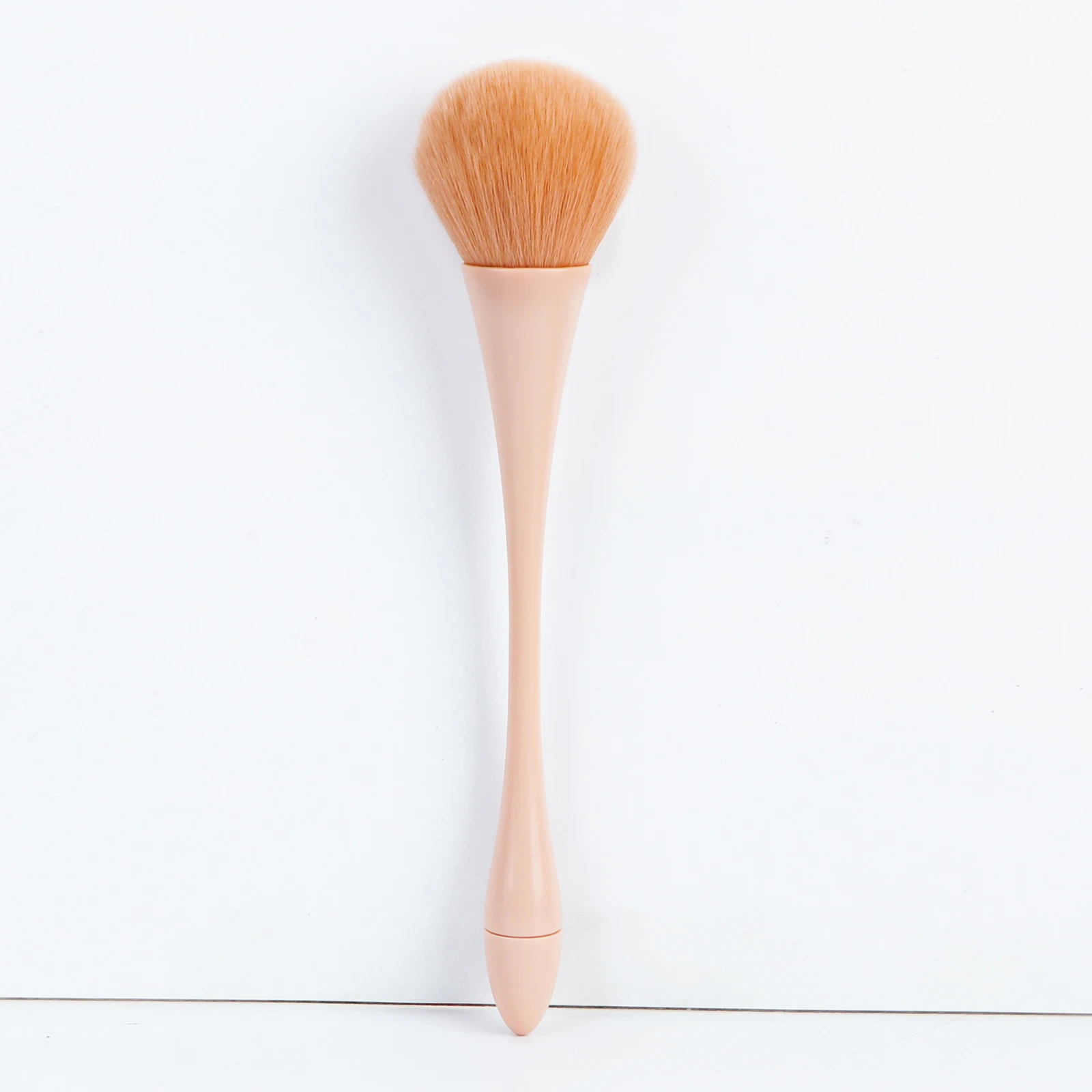 1pc Waisted Powder Makeup Brush, Soft Fluffy Bristles, Large Face Cosmetic Brush For Loose Powder Setting Makeup