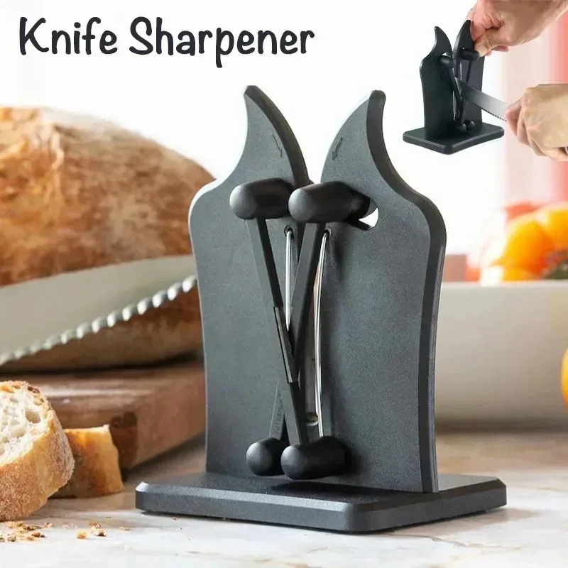 Knife Sharpener Kitchen Sharpening Tool Easy Safe Sharpening Kitchen Chef's Knife Damascus Knife Kitchen Tools Kitchen Supplies