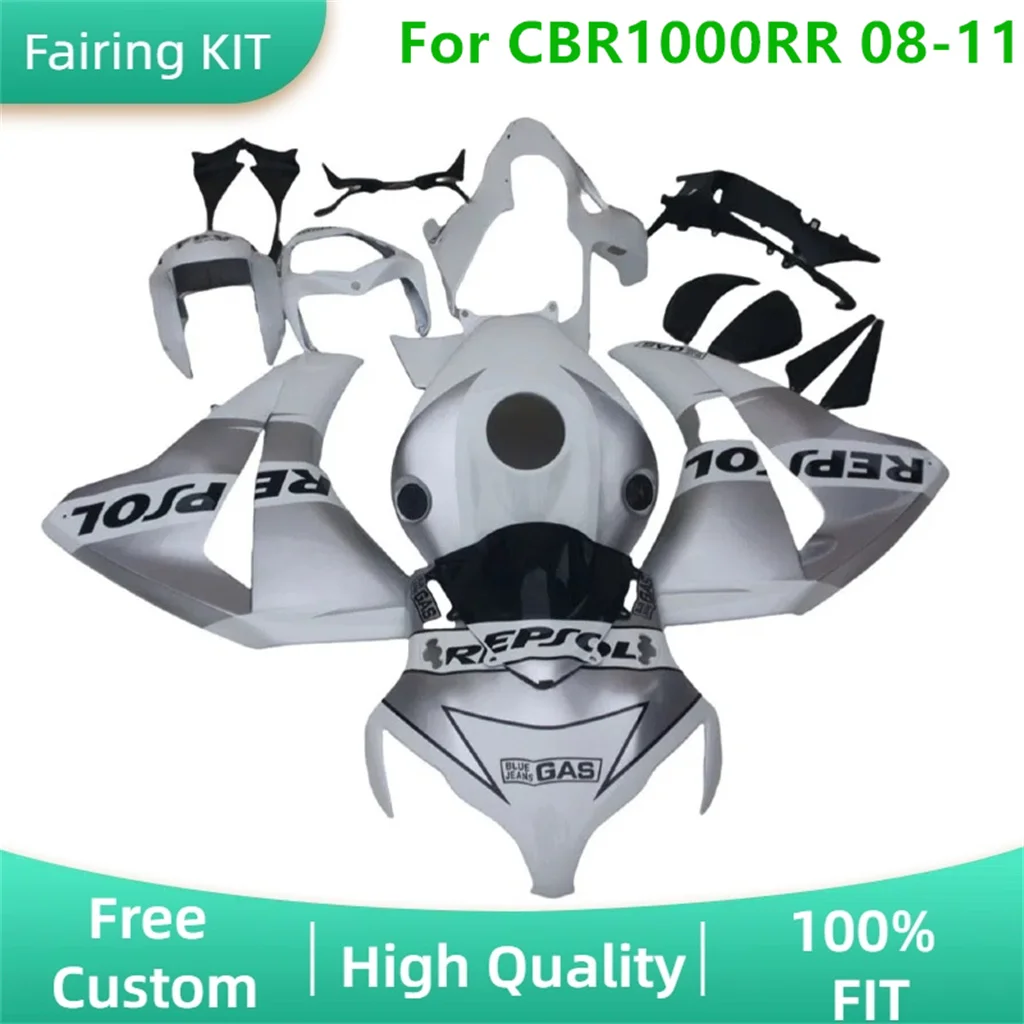 

Новый стиль, Prime комплекты мотоциклетных обтекателей для HONDA 08 09 10 11 CBR 1000RR 2008-2011 CBR1000RR 100%, подходит для инъекций с крышкой бака