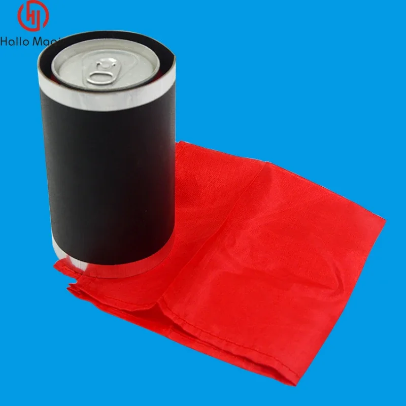 Vanishing Coke Can Magic Trick Silk And Cane Magic Prop Coke To Silk Stage Close Up Magic Props Mentalism