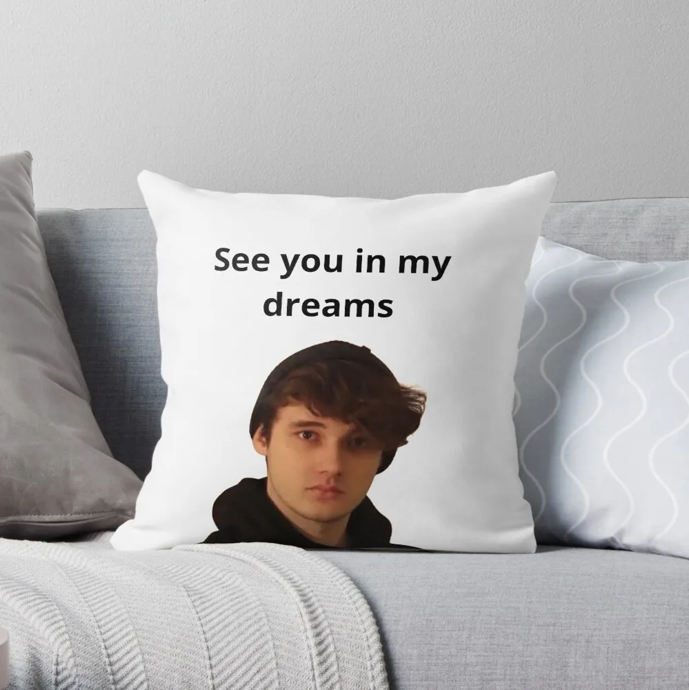 

See you in my dreams | Wilbur Soot Throw Pillow Sofa Cushions Covers Covers For Sofas