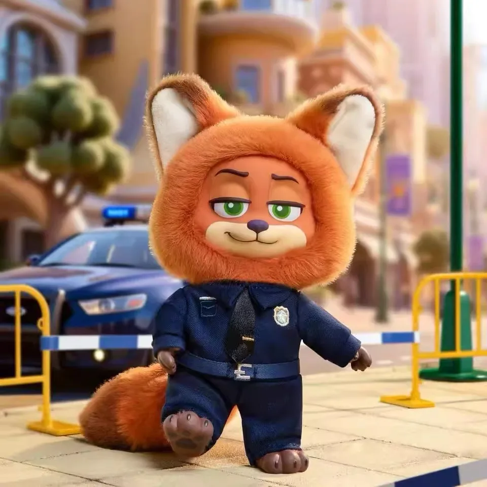 Caja ciega Zootopia Nick Judy, viaje de crecimiento, serie clásica, figura de acción, caja misteriosa de vinilo, colección de figuras de Anime, modelo regalo