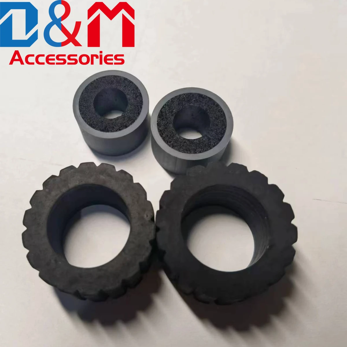 1Set Scanner ADF Roller Tire Rubber Kit 002-9839-0-SP 002-9827-0-SP for Avision AV332U AV332 AV335 AN335W WN WL 336 360