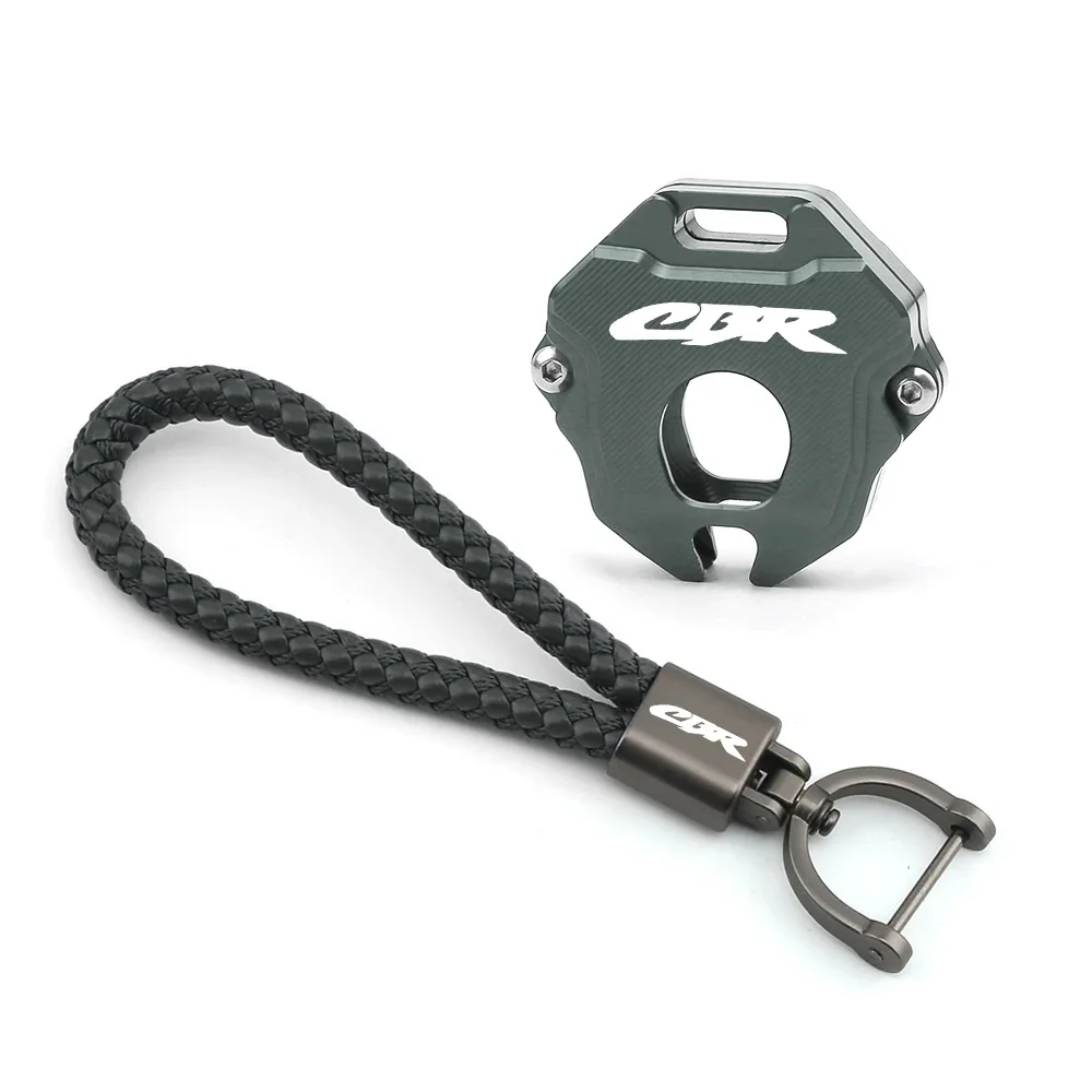 Per HONDA CBR CBR650R CBR600RR CBR1000RR CBR500R 650R 600RR 1000RR Chiave Del Motociclo Caso Della Copertura Borsette Portachiavi Catena Accessori