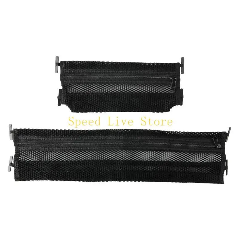 547C 2pcs Storage Net Multi Compartment Storage Cargo Net for Defender 715003129 Nylon Organizing Net for Easy Access