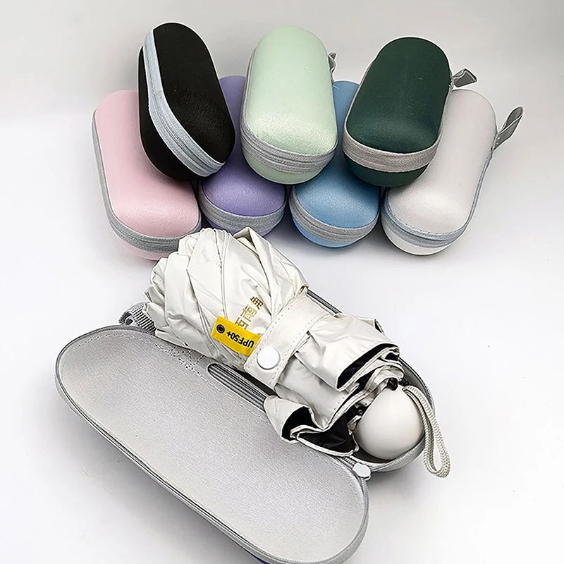 Regenschirm-Aufbewahrungstasche, Clutch-Typ, faltbare Regenschirmtasche, zum Ausgehen, tragbar, wasserdicht, Aufbewahrungstasche