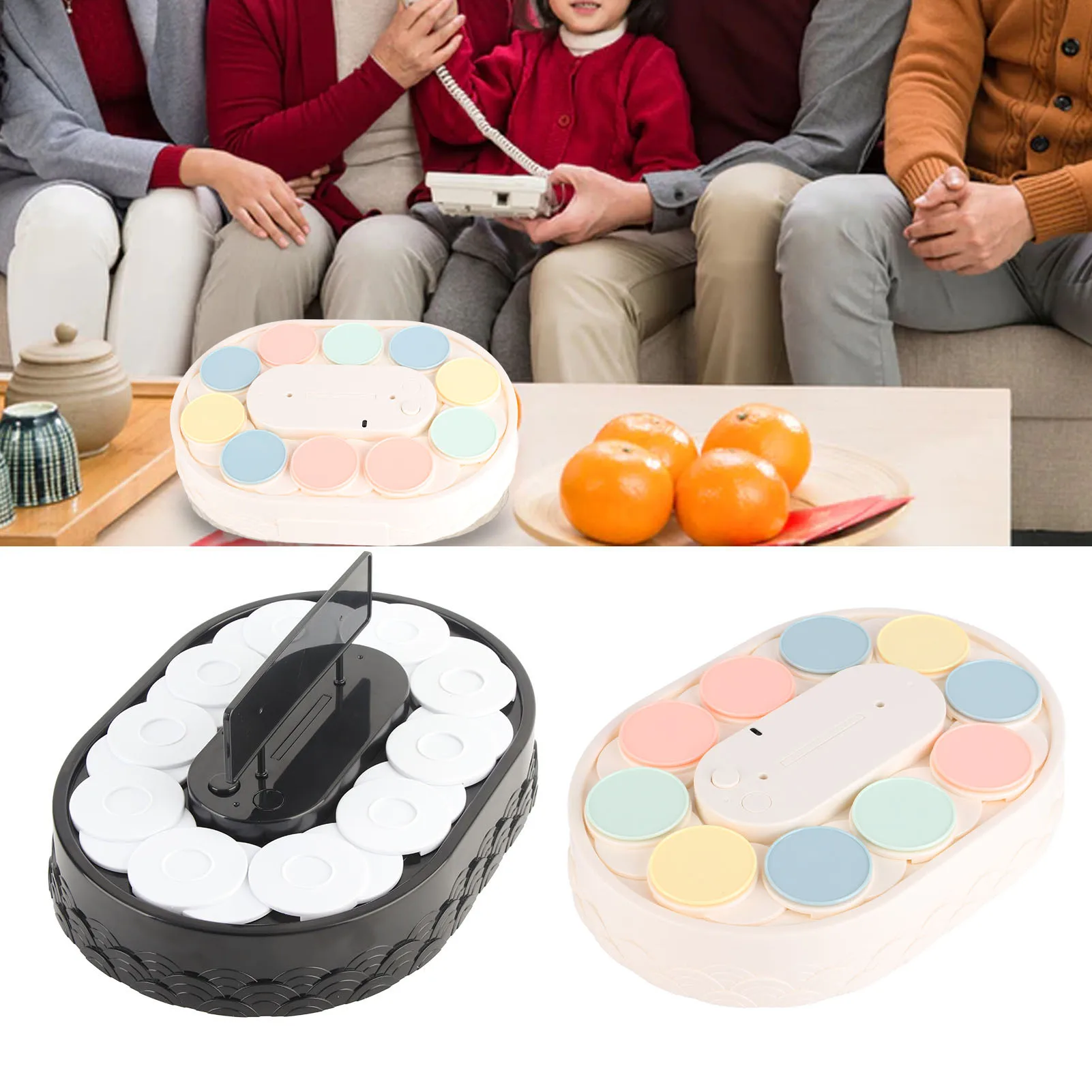 

Rotary Sushi Machine automatic turntable Rotating Table Display Stand Swing Tray Turntable for Sushi Dessert Cupcake