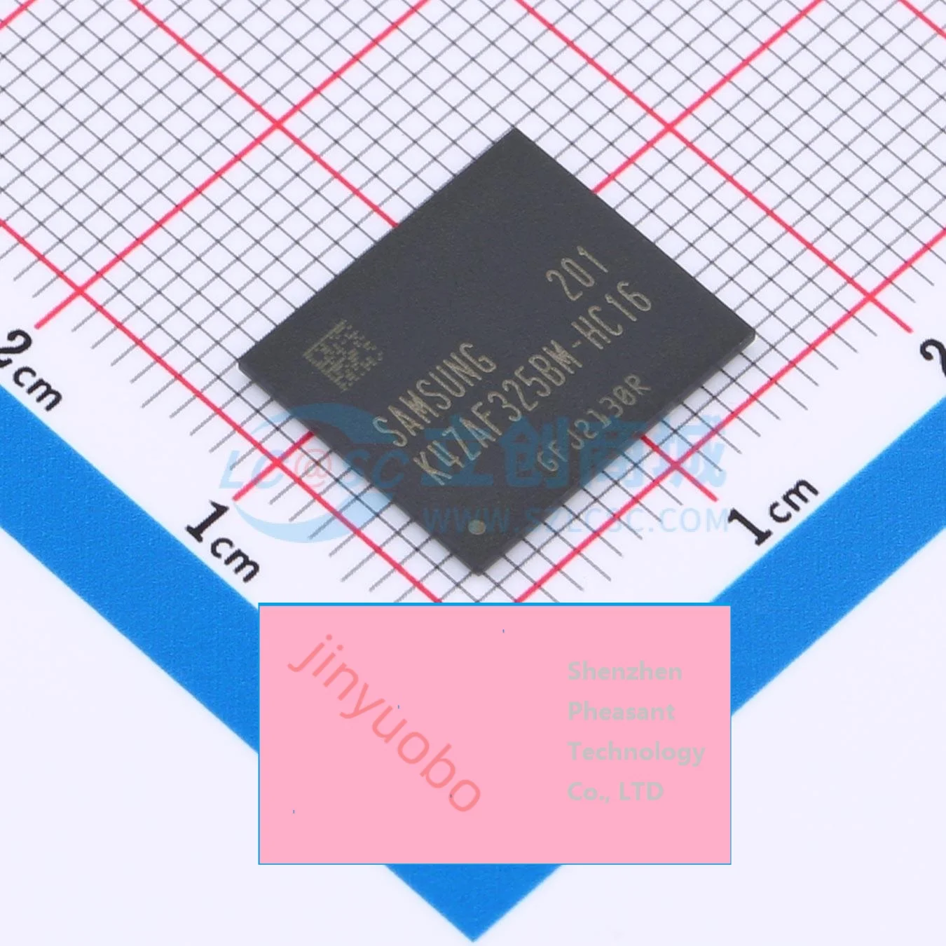 

1PCS K4ZAF325BM-HC16 2GB FBGA-180