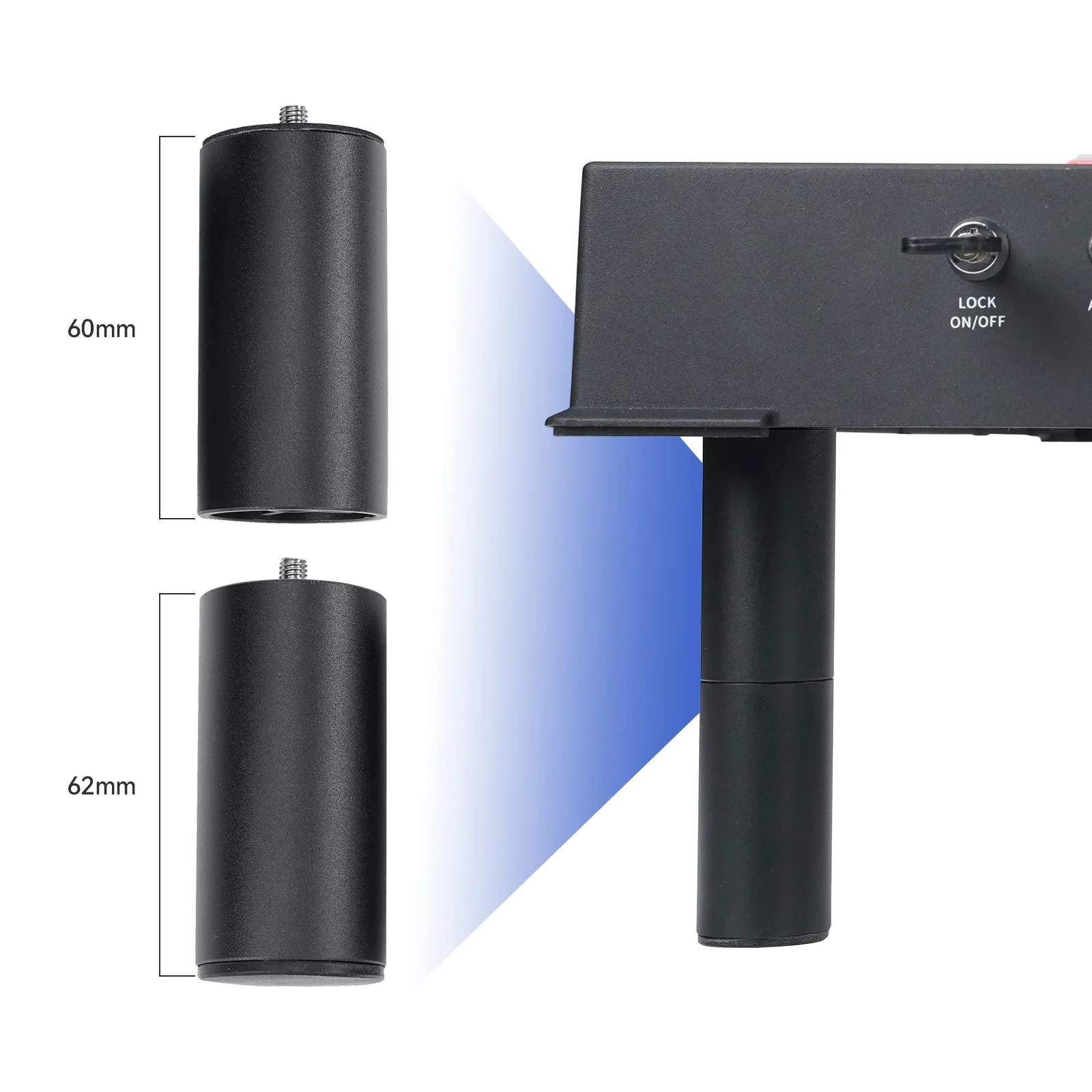 Picture 5: 8-Pack Atomstack H1 High Base Dedicated Heightening Bracket for A6 A12 A24 X6 X12 X24 Pro All Ikier K1 Laser Engraving Machine
