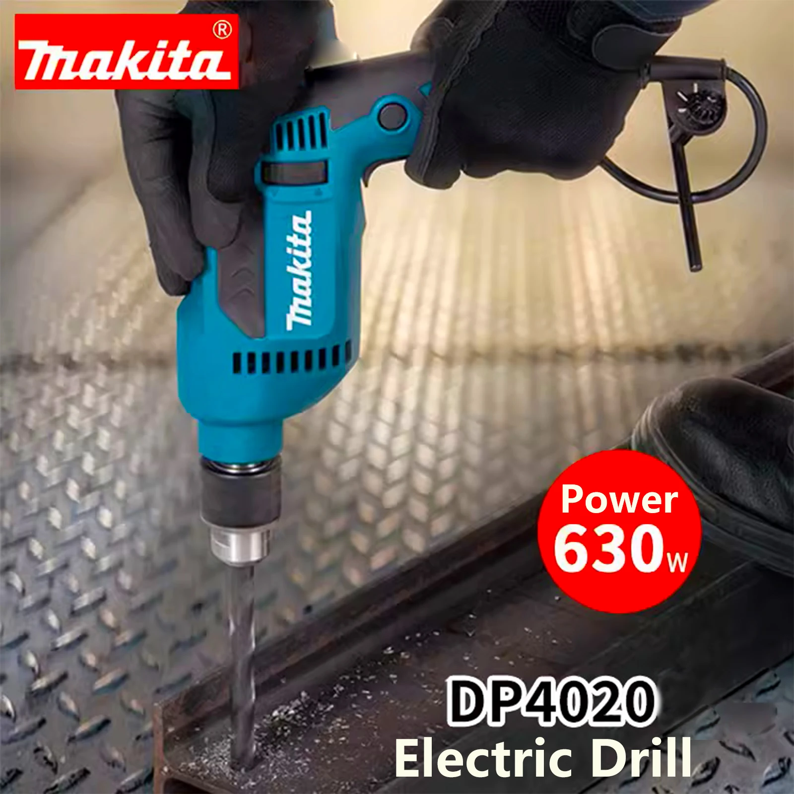 Makita Electric Drill DP4020 Hand Drill Power Drill DP4021 Multi-Function Speed Regulation 3000 r/min 630W Electric Hand Drill