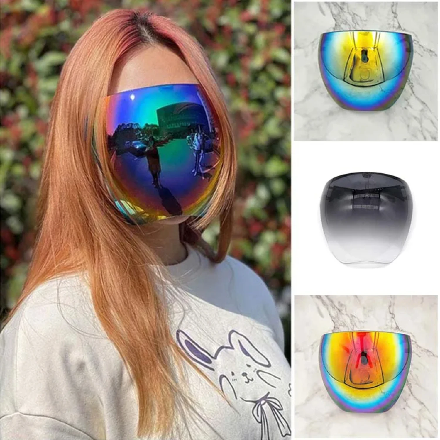 Enhanced Ultimate Protective Anti-Spray Safety Sunglasses for Men and Women - Superior Full Face Coverage Goggles with Spherical