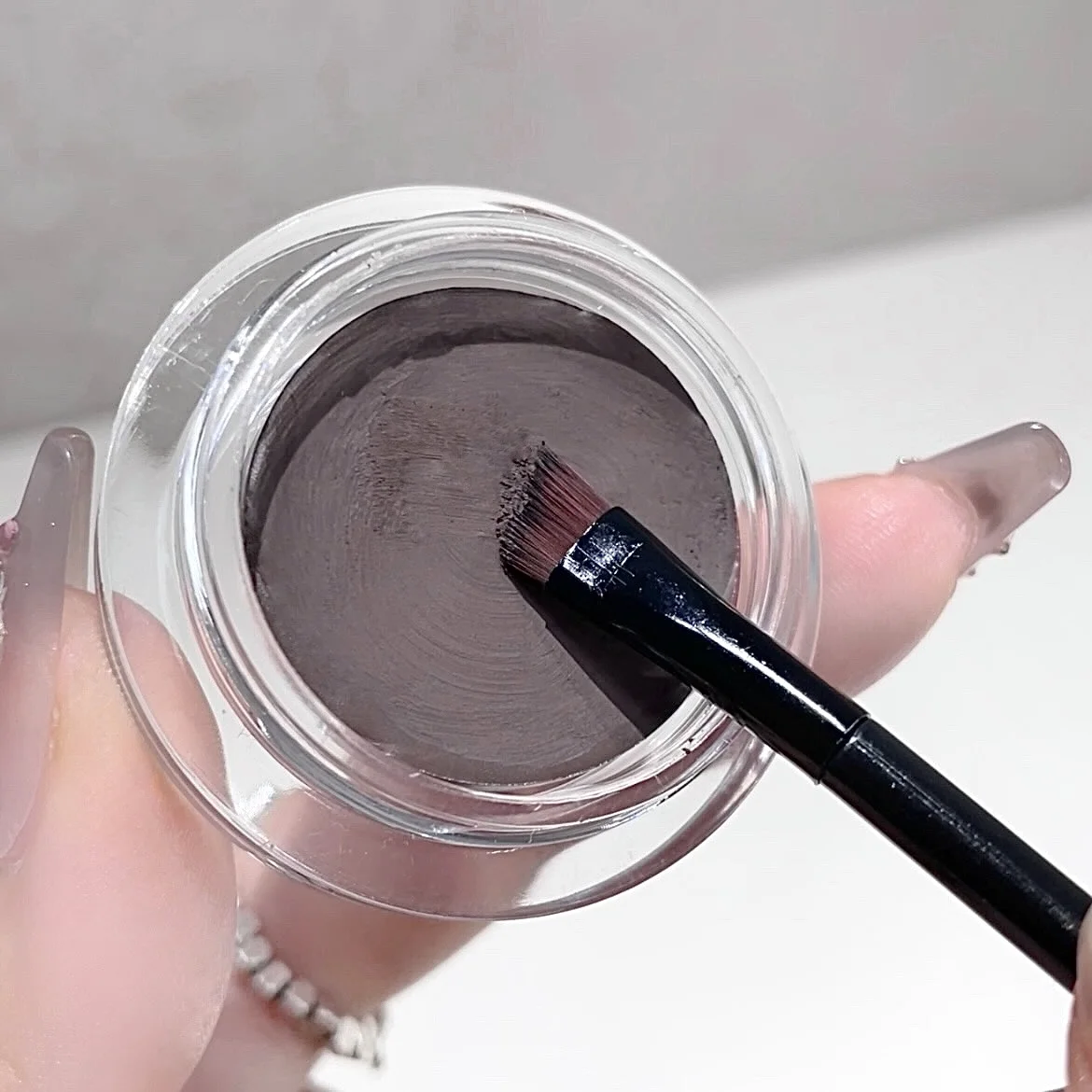 2-w-1 Pomada i żel do brwi Naturalny, długotrwały, łatwy w aplikacji, wodoodporny krem do brwi dla trójwymiarowych brwi