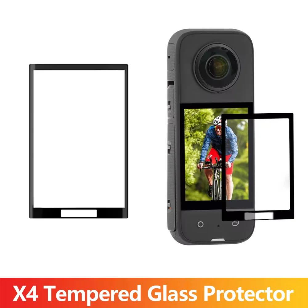 X4 Displayschutzfolie aus gehärtetem Glas für Insta360 X4 Action-Kamera-Zubehör