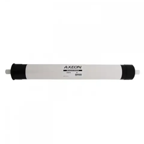Membrana Axeon HF4-2521 RO 400 GPD 2,5 x 21 polegadas Elemento de osmose reversa de baixa pressão para sistemas comerciais de purificação de água