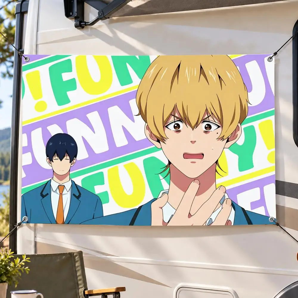 Anime Sports Oblivion Battery Flags Decorative Flag Banner Indoor Outdoor Garden Yard Patio Party Camping Wall Decor Gift