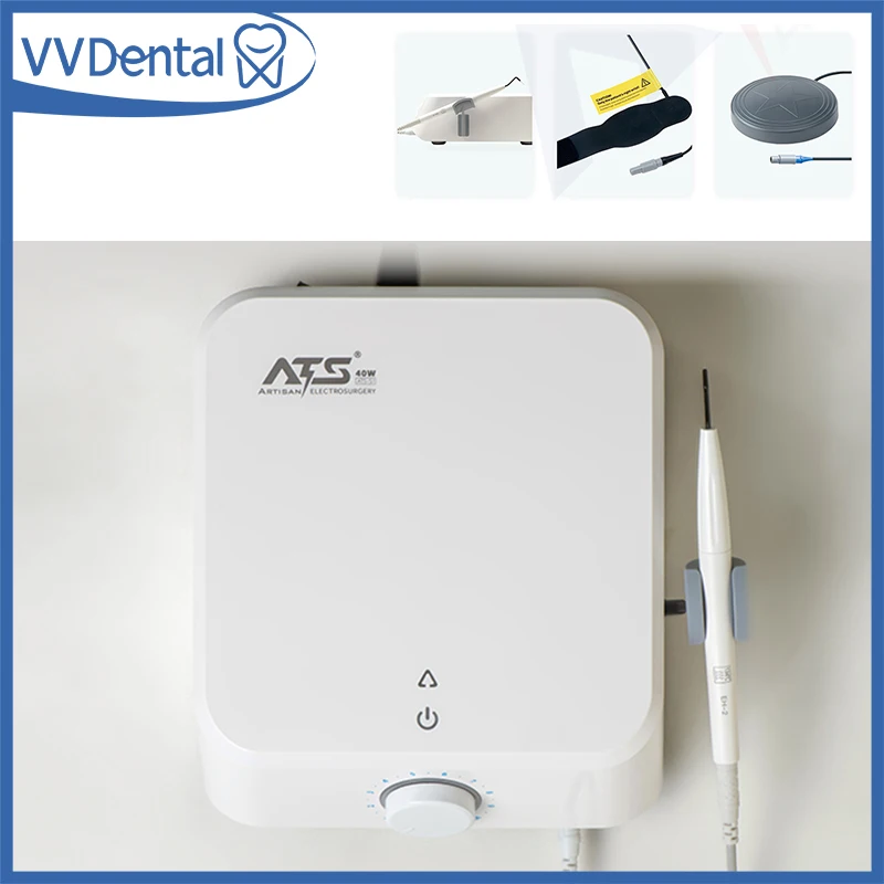 

VVDental Стоматологический электрохирургический аппарат Электрический нож Электроскальпель Оральный сюрприз Высокочастотная стоматологическая электрохирургическая система