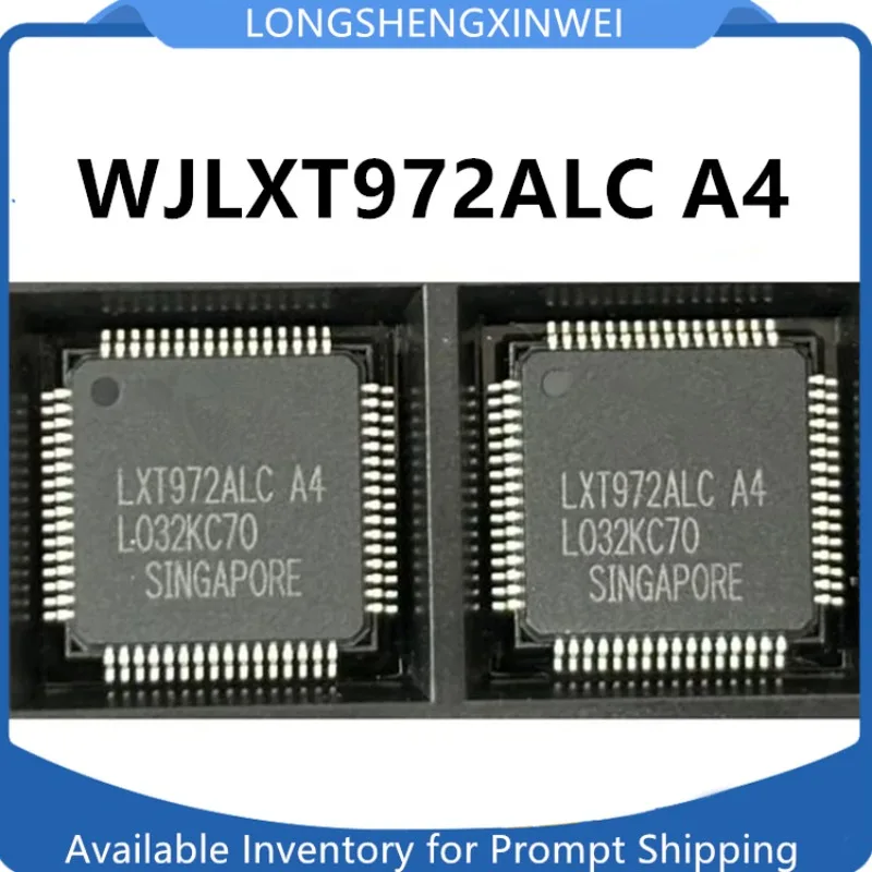 1PCS LXT972ALC WJLXT972ALC A4 Package QFP64 Fast Ethernet PHY Transceiver Chip IC New Original in Stock