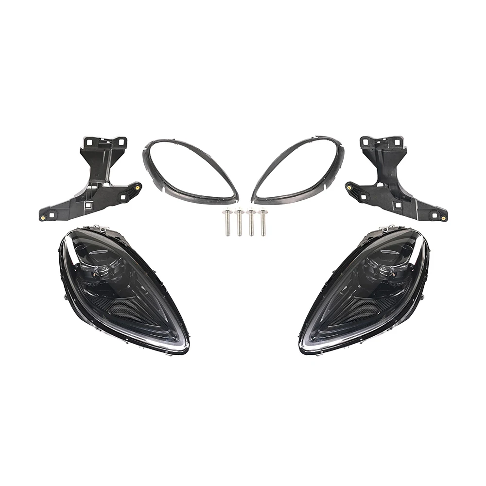 

KM 2014-2021 Macan 95B Upgrade 2022-Up 95B.3 Style Matrix PDLS LED Headlight Plug-and-Play Front Light 12V Bulb Replacement New