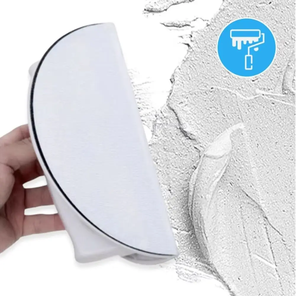 

Self-Adhesive Semi Circular Angle Sanding Tool Multifunctional Plastic Grinding Tool Reusable Durable Hand Grinding Board