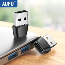 AUFU USB C 타입 OTG 어댑터, USB C 수-USB 암 변환기, 맥북 에어 프로, 샤오미, 삼성 USBC OTG 커넥터, 1 개, 3 개, 5 개