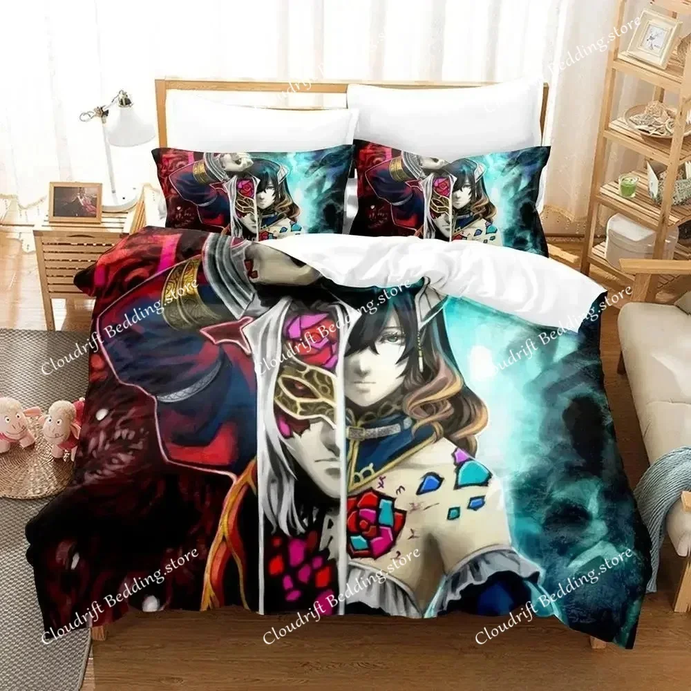 Game BLOODSTAINED RITUAL OF THE NIGHT Bedding Set Single Twin Full Queen King Size Bed Set Adult Kid Bedroom Duvet cover Sets