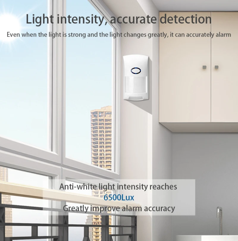 Tuya Smart WiFi Infrared Detectors Outdoor Wireless PIR Alarm Motion Sensor Compatible With Tuya/Smart Life APP Home Smart Apply