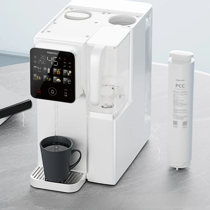 Purificador de Agua para Mesa de Cocina, Dispensador de Agua Potable Instantáneo con Ósmosis Inversa, Dispensador de Agua para Mascotas, Dispensador para Botellas