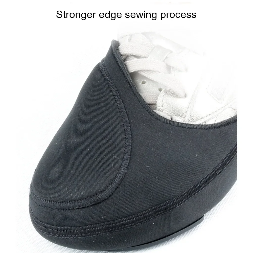 Shoe Shift Protector Anti-Slip Waterproof Black Easy Installation Motorcycle Toe Protector Universal Motorcycle Shift Shoe Cover image 5