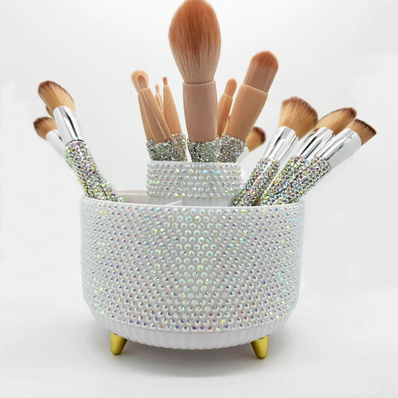 

Make-up Storage Box Dress Table Large Capacity Lipstick and Skincare Organizer Makeup Brush Bucket Home Drawer Display Cabinet