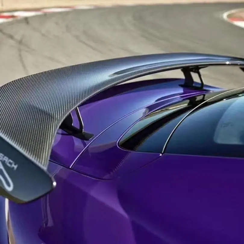 

Suitable for Porsche taycan modified weissach carbon fiber rear wing taycan carbon fiber large rear wing