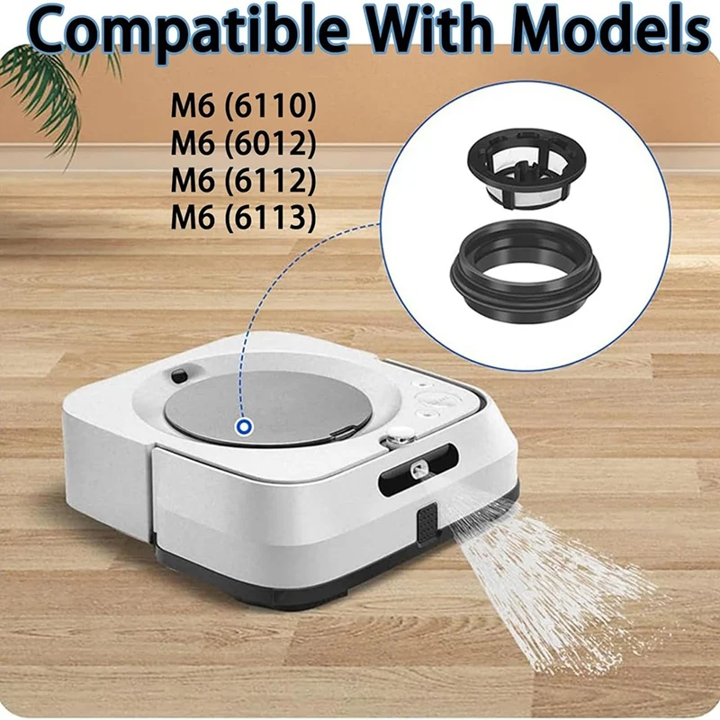A86I-Geeignet Für Irobot Braava Jet M6 Kehrmaschine Zubehör Filter Wasser Tank Filter Filter Verbrauchsmaterialien