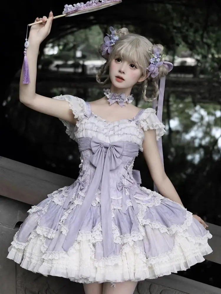 robe-jsk-elegante-violette-style-lolita-robe-de-bal-princesse-ambiance-feerique-vetements-decontractes-pour-femmes
