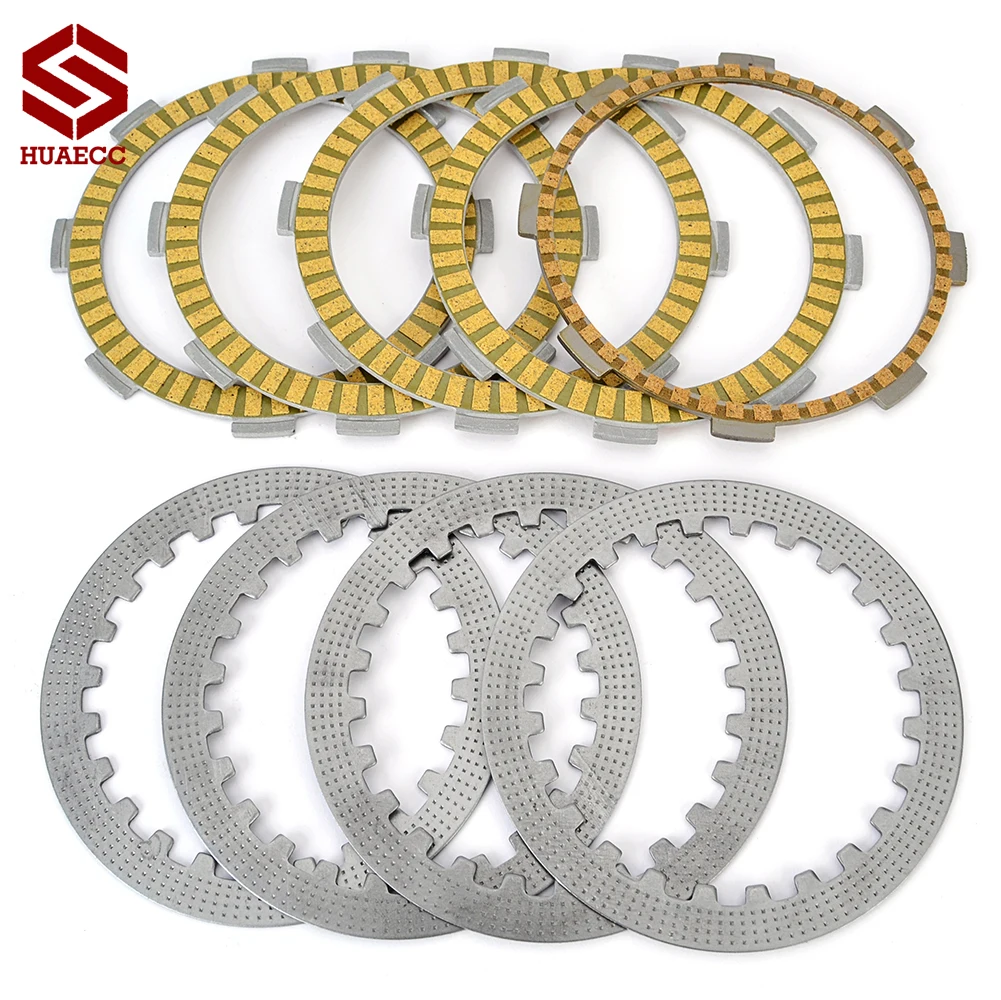 Clutch Friction Plates for Honda CA125 Rebel CA125 S T 222201-166-000 22311-107-000/22311-KN4-680 22201-MJ8-000 22201-KAZ-000