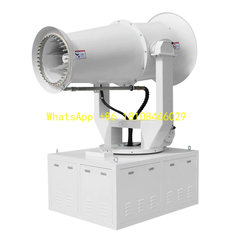 Оборудование для преподавания муниципальных работ Спринклерная противотуманная пушка для озеленения городским в Саудовской Аравии Полностью автоматическое распыление