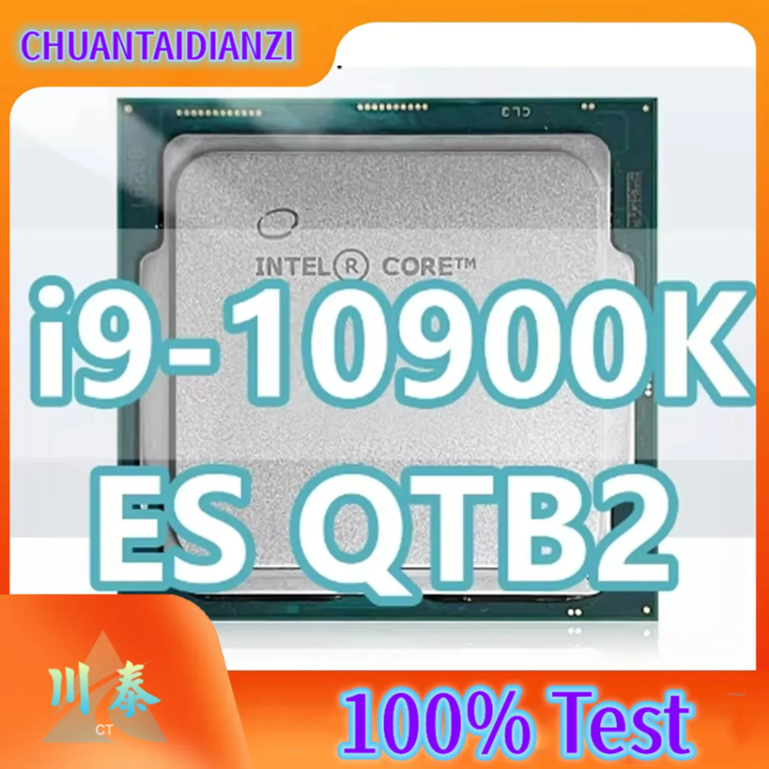 Core QTB2 i9-10900K ES CPU 14nm 10 Cores 20 Threads 3.3GHz 20MB 95W New 10thGeneration Processor LGA1200 for Z490 motherboard