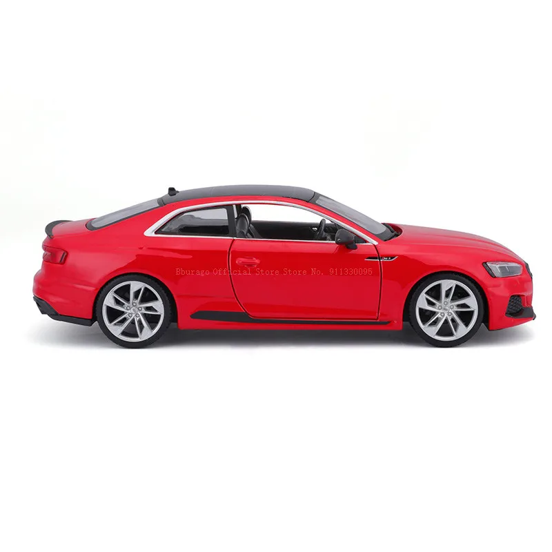 Bburago 1:24 Audi RS 5 Coupe alloy racing alloy luxury car die casting pullback car static car model toy collection gift