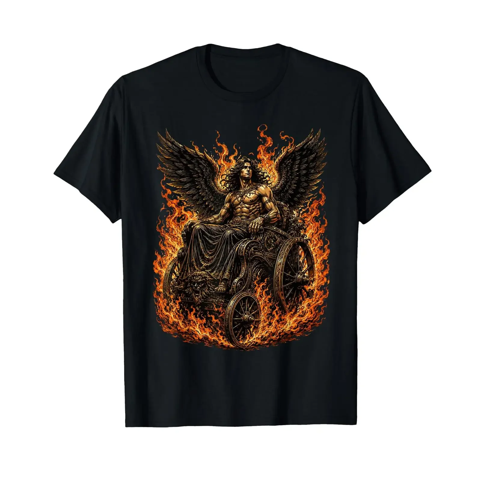 Belial Wagenlenker des Feuers T Shirt vintage Washed graphic Breathable Slightly Casual Stylish designer clothes Comfortable