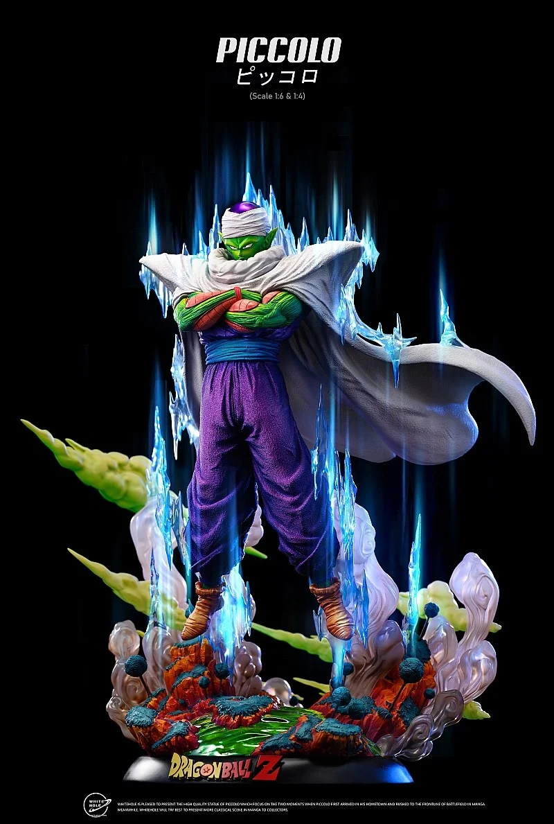 In Voorraad Wit Gat Drakenbal Gk Piccolo Namekian Krijger Die Voor Het Eerst Naar Huis Terugkeert Naar Huis Harsstandbeeld Modelfiguur