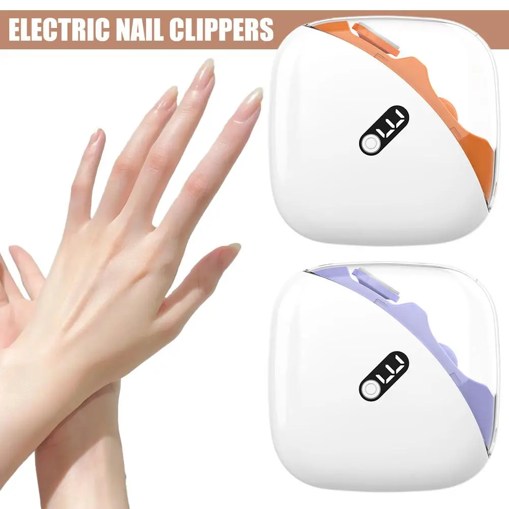 

Smart Electric Nail Clippers Automatic Polished Armor Trim Nail Smart Home Suitable For Children Nail Trimming ﻿ V9W8