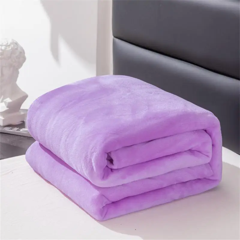 Comfortable Versatile Perfect For Travel Durable Napping Blanket Soft Cozy Blanket Multipurpose Flannel Blanket Fleece Blanket