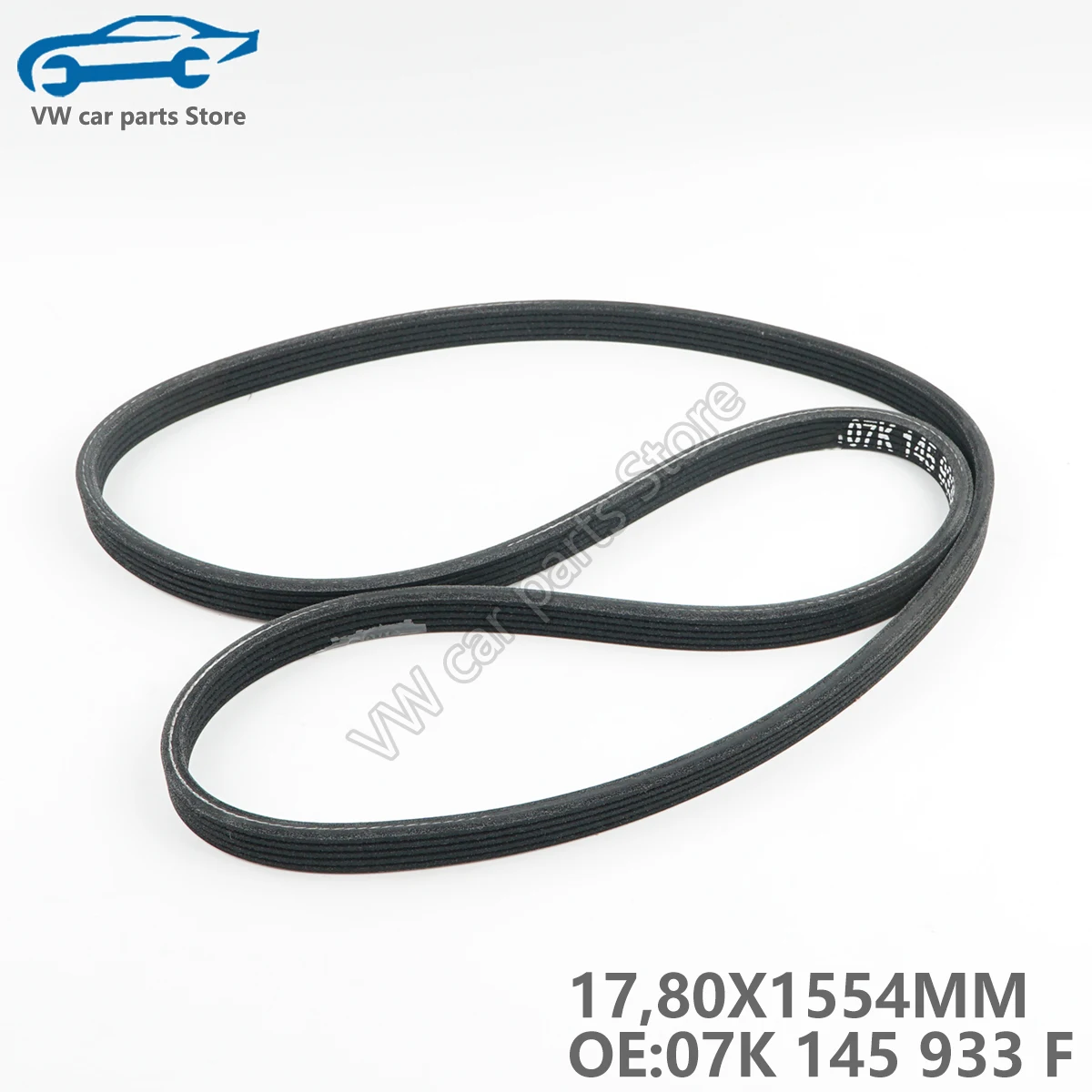 07K145933F 07K145933G Correa serpentina del generador VW Jetta Passat Beetle Correa de aire acondicionado OEM 07K 145 933 F 07K 145 933 G