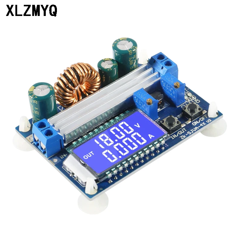 35W DC 5.5-30V to 0.5-30V Digital Display Automatic DC-DC Step-up Step-down Buck Boost Converter Adjustable Power Supply Module