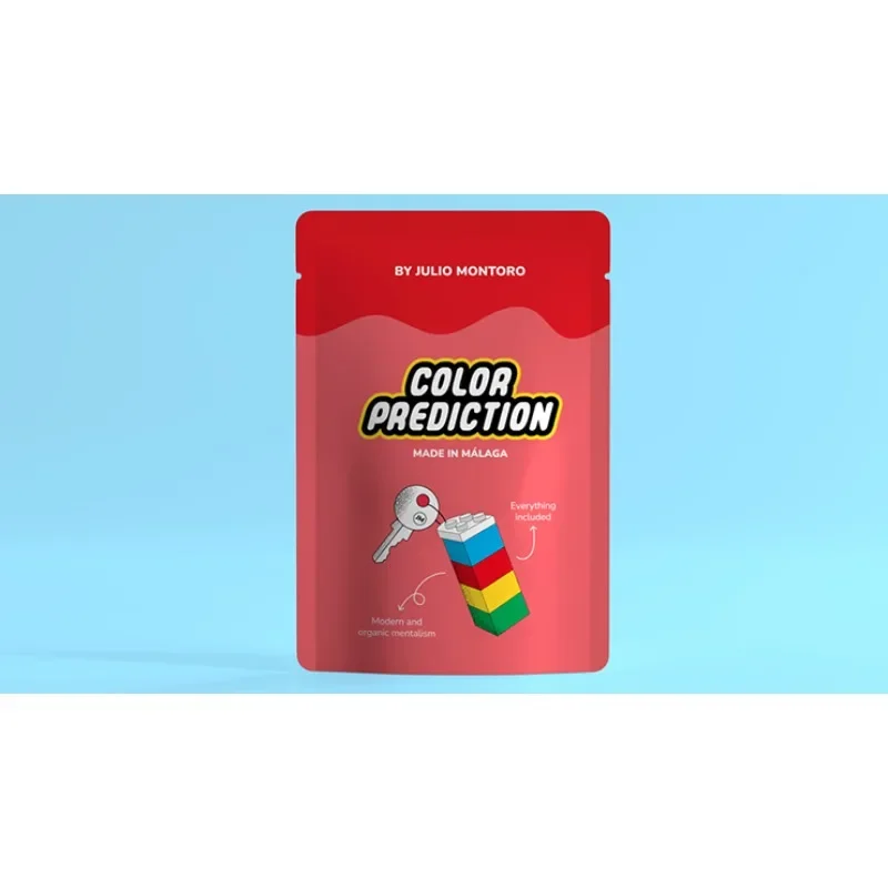 

COLOR PREDICTION (Gimmicks and Online Instructions) by Julio Montoro Close Up Performer Beginner Magician Street Magia Gimmicks