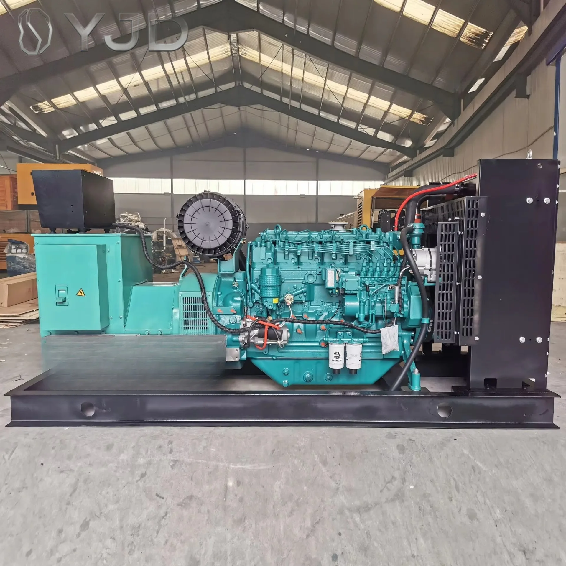 

50KW to 400KW Diesel Generators with Auto Start ATS Open Frame Four-Protection Controller 1500/1800 RPM Super Silent Type