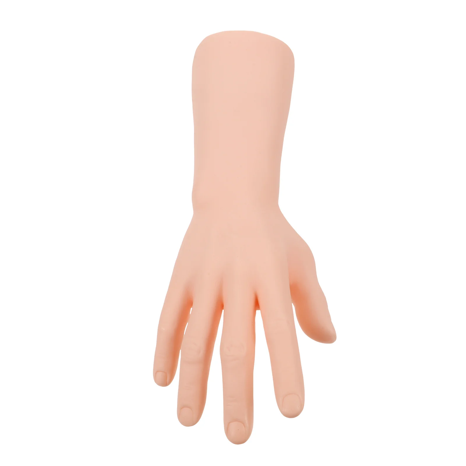 

Portable Male Mannequin Display Stand for Rings Watch Realistic Skin Tone Lightweight Hand Hand Model Display Stand Model