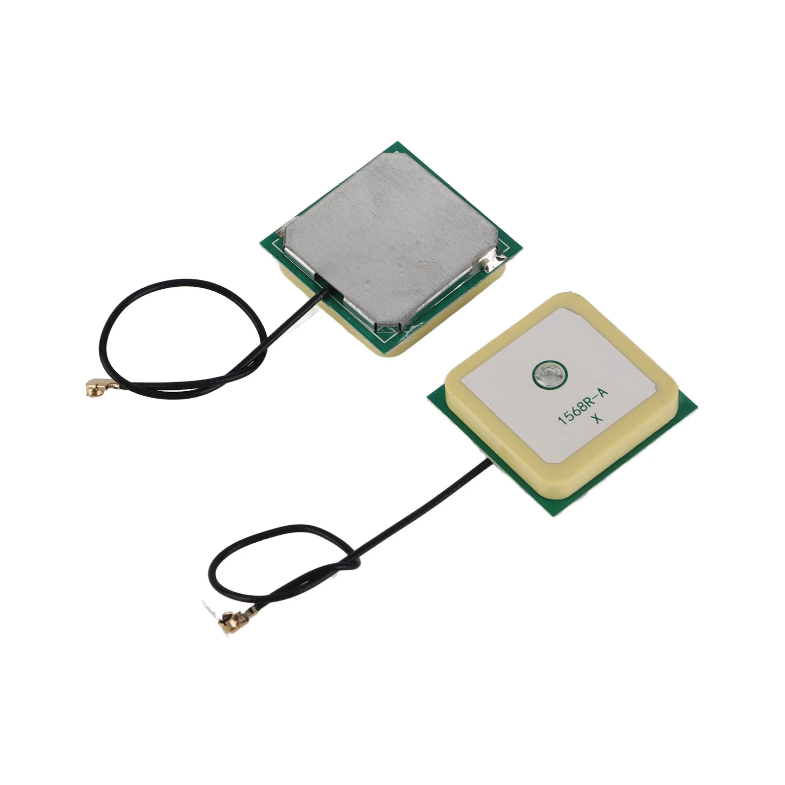 2PCS GPS Ceramic Antenna for Positioning + Built-in Dual-Band BD Active 21dBi High-Gain Module GPS Positioning Antenna