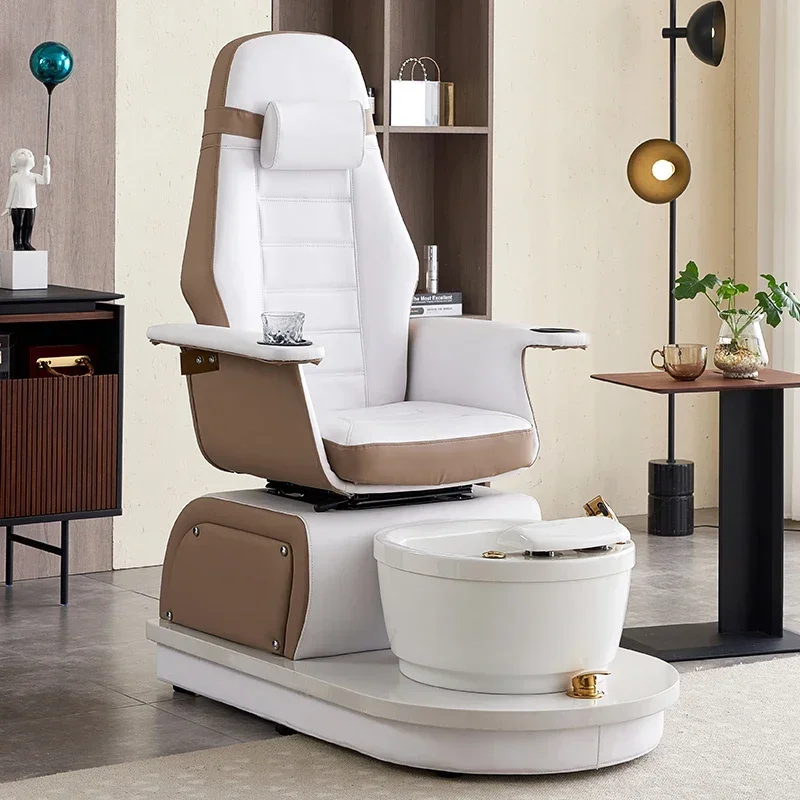 Electric pedicure massage sofa Pedicure Foot wash Foot bath sofa stool Beauty shop Manicure chair can be rotated