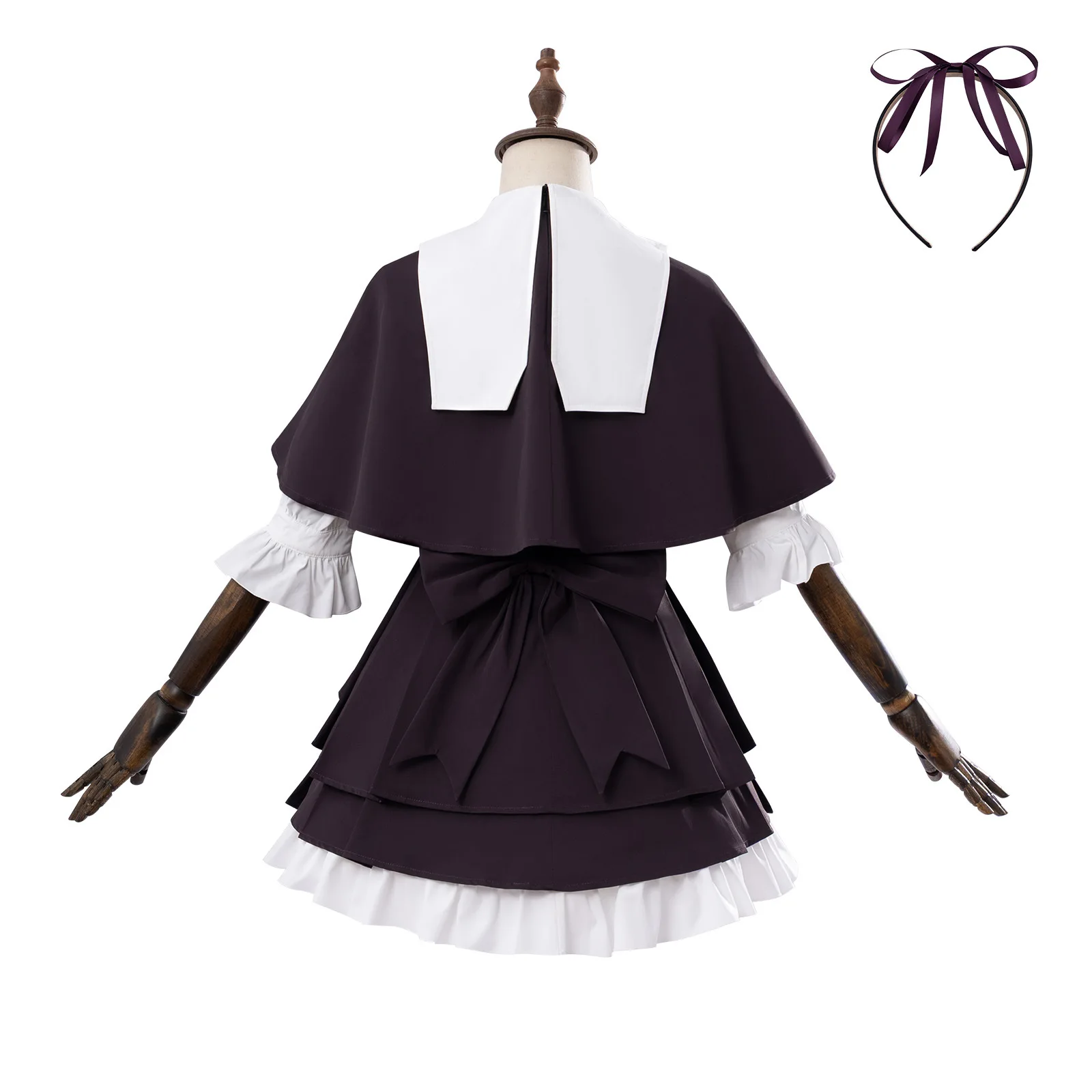 Фото Женский костюм для косплея Мория Лулука Pretty Cure Detective, полный комплект, платье с бантом, наряд для сценических выступлений HCos